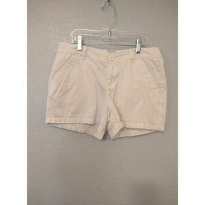 Columbia white ladies shorts size 4